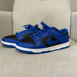 Pre-loved Nike dunk Hyper cobalt size 10 mens.